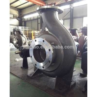 Long service high efficiency simi open impeller paper pulp pump