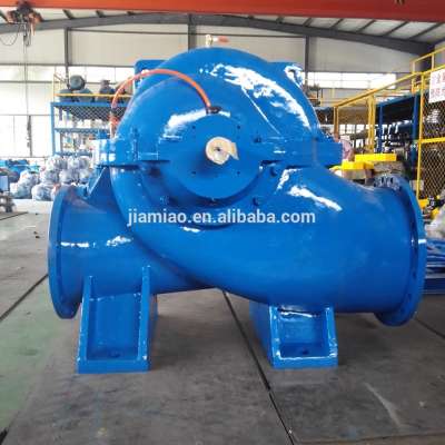 Axially split pump double suction pump